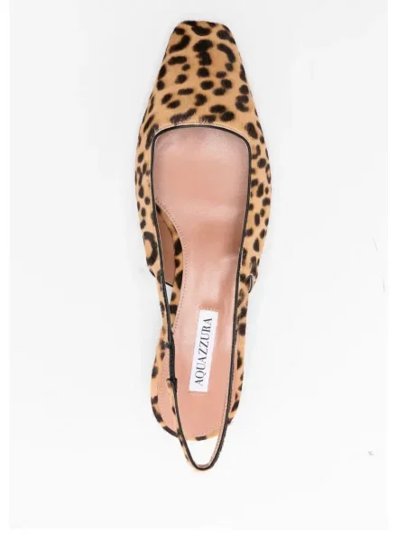 Pantofi cu toc Aquazzura maro