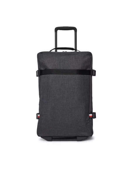 Tommy Hilfiger Kofer za kabinu Th Nylon Travel Soft siva