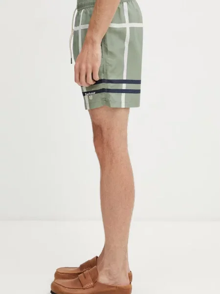 Barbour szorty kąpielowe zielone