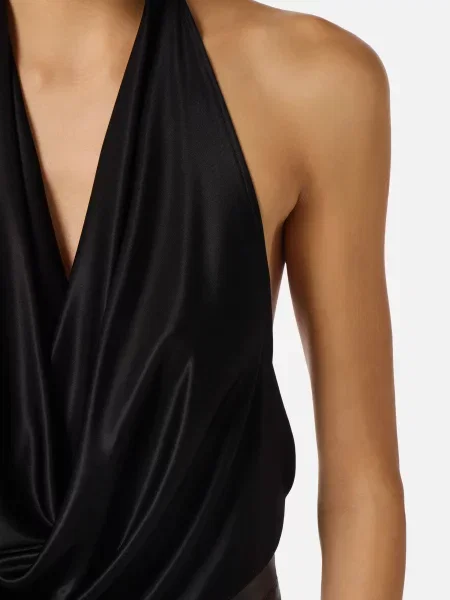 Топ Elisabetta Franchi чорний