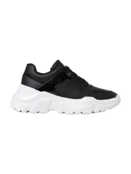 Sneakersy Just Cavalli skórzane czarne