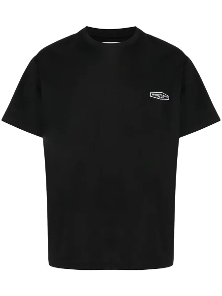 Тениска Wooyoungmi бродирана черно