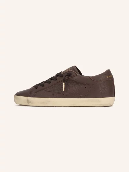 Golden Goose Sneakersy Super-Star / zlatá hnědá