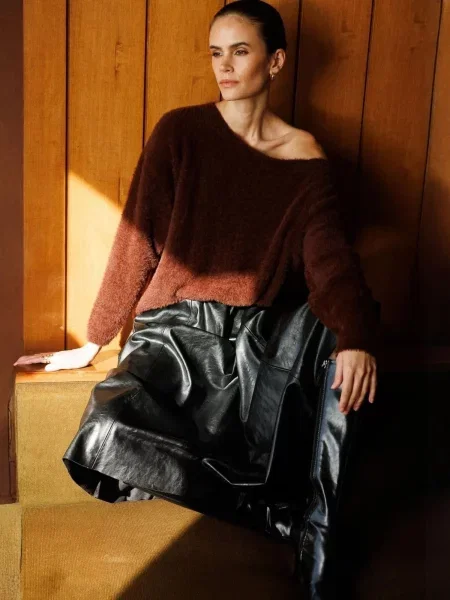 MixRay Pulover Pullover' smeđa