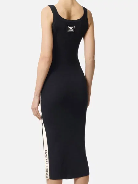 Платье Elisabetta Franchi черное