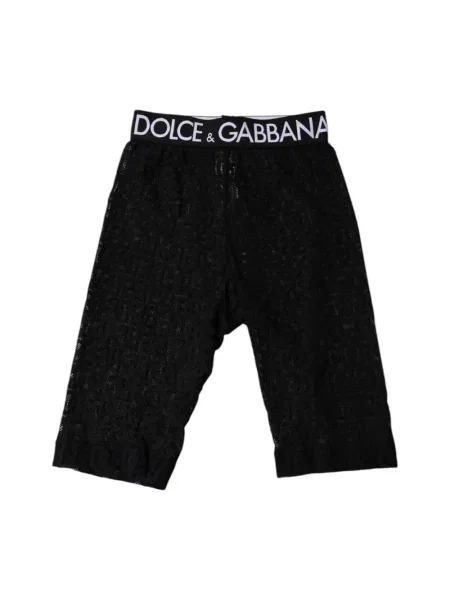 Szorty Dolce And Gabbana koronkowe czarne