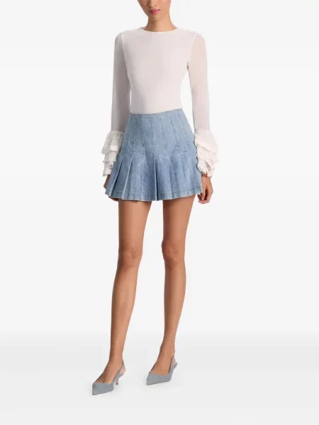 Top Alice + Olivia alb