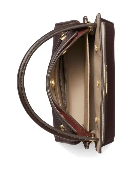 Geanta de piele Tory Burch din piele roșu