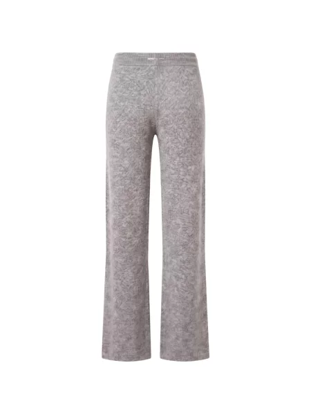 Pantaloni Peserico alergare cu cordon gri