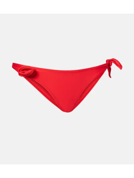 Bikini Coperni cu model floral roșu