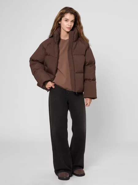 Пуховик PRPY коричневий
