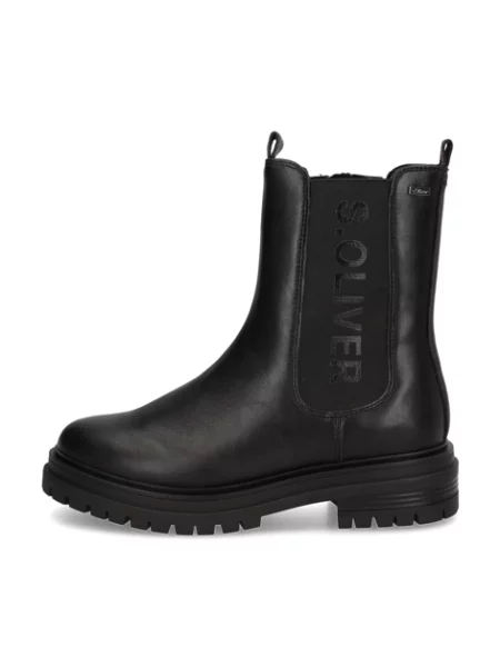 Chelsea boots S.oliver černé