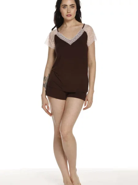 Піжама Effetto коричнева