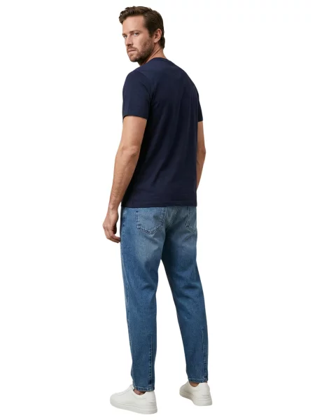 Tricou Tommy Hilfiger Jeans albastru