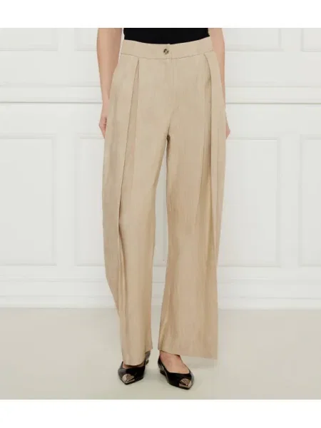 Pinko Pantaloni | flare fit bej