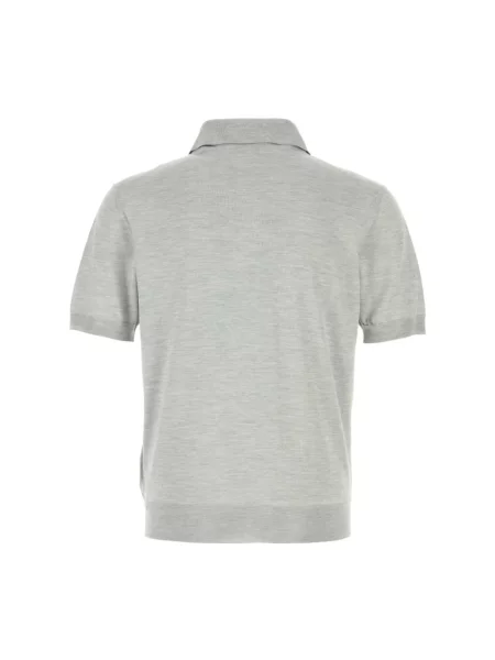 Koszulka polo Prada szara