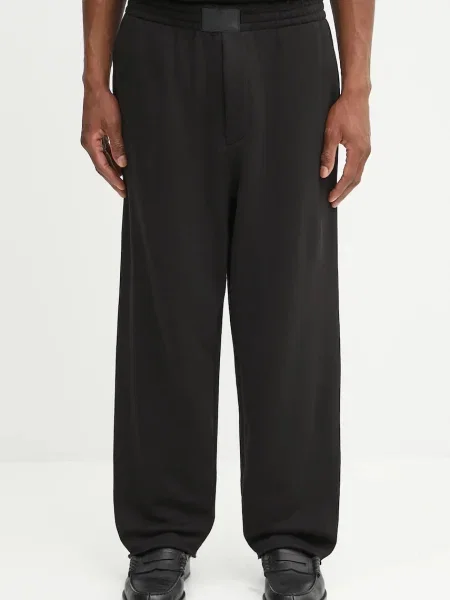 Helmut Lang pantaloni de trening din negru