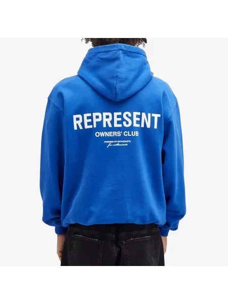 Bluza z kapturem Represent niebieska