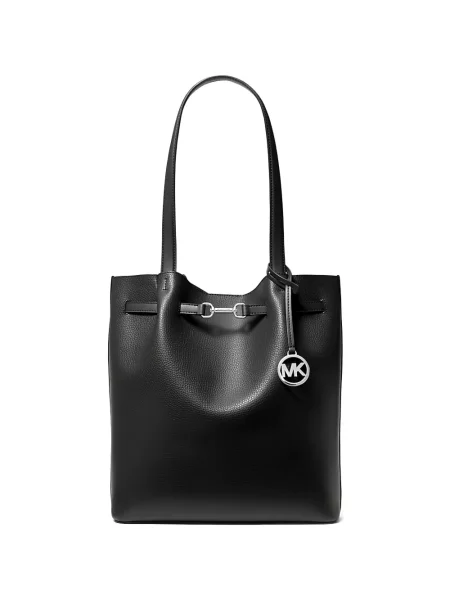 Geantă shopper Michael Kors din piele negru