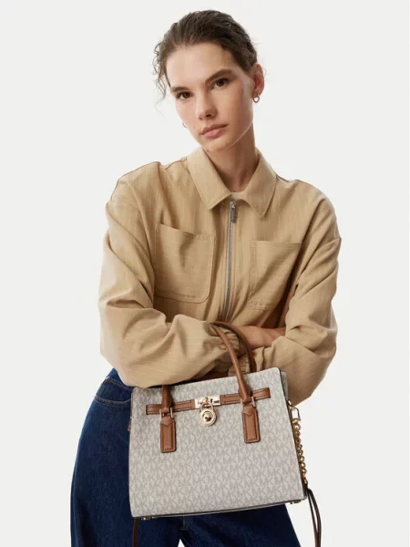 Geanta crossbody Michael Michael Kors bej