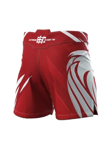 Spodenki Sportowe na trening i siłownię EXTREME HOBBY POLSKA ULTIMATE białe