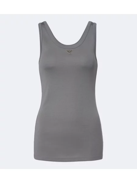 Top Prada tricotate gri