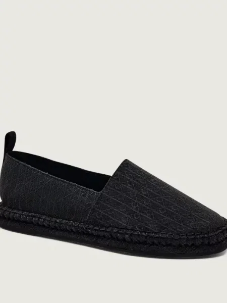Calvin Klein Espadrile Espadrille Aop Cv negru