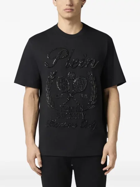 Stras tricou Philipp Plein negru