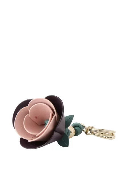 Pandantiv Furla cu model floral violet