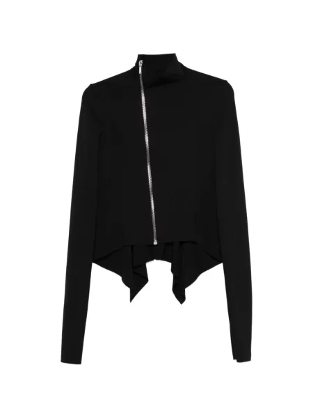 Aszimmetrikus dzseki Rick Owens Lilies fekete