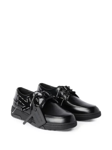 Pantofi derby Off-white business alb