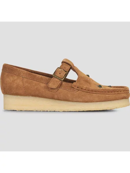 Pantofi Clarks Originals maro