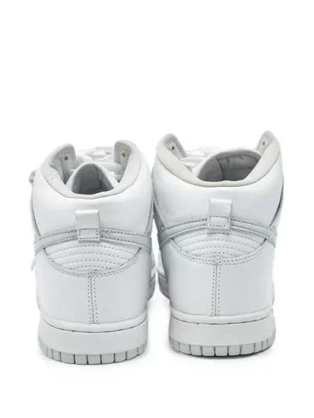 Sneakerși Nike Dunk cu șireturi din piele alb