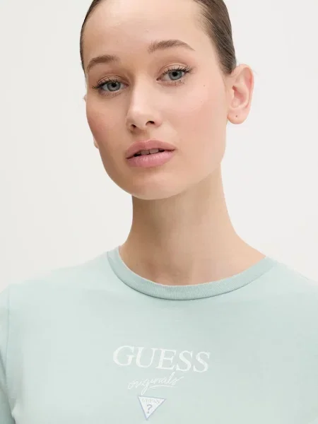 Футболка Guess Originals зелений