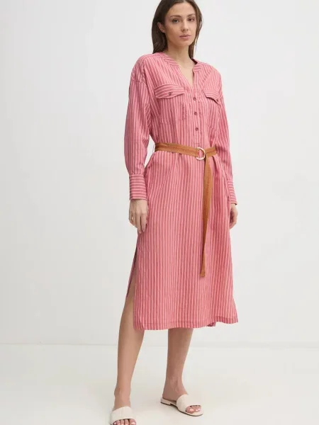 La Petite Française sukienka REDA mini prosta REDA różowy