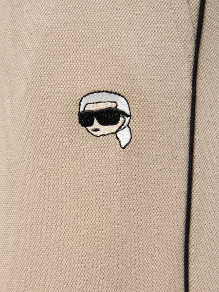 Спортивные штаны Karl Lagerfeld бежевые