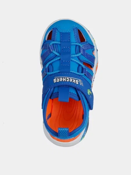 Детские сандалии Skechers синие