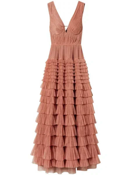 Rochie Twinset din tul de costum portocaliu