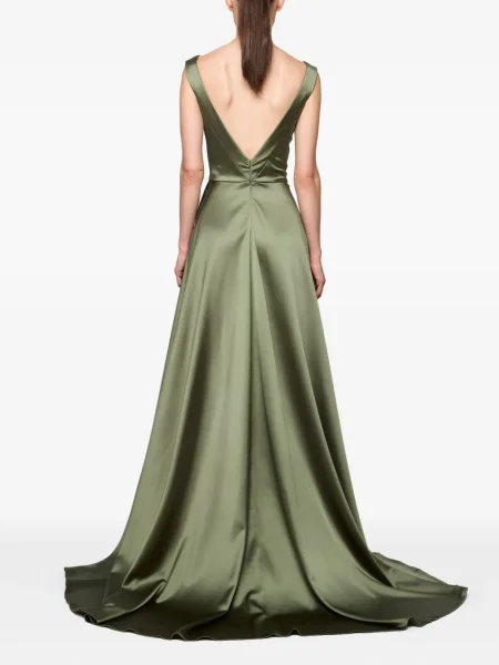 Rochie Atu Body Couture din satin verde