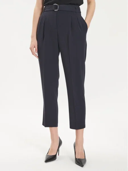 BOSS Pantaloni cutați Tapiah închis albastru