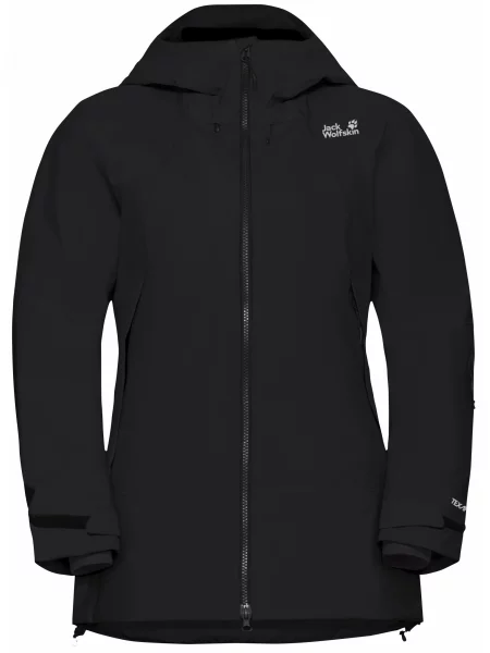 Горнолыжная куртка Jack Wolfskin черная