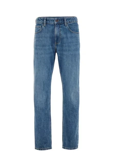 WE Fashion Džíny džínovina modrá