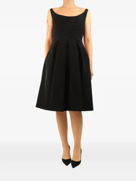 Rochie midi Philosophy Di Lorenzo Serafini fără mâneci negru