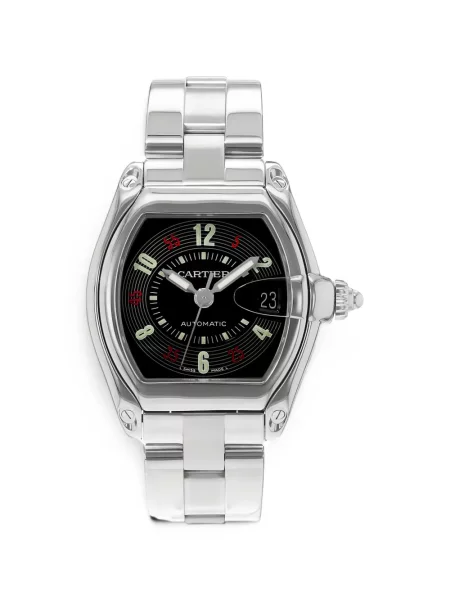 Часовник Cartier черно