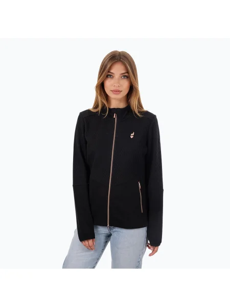 Fleecová mikina Aulp Batik black černá