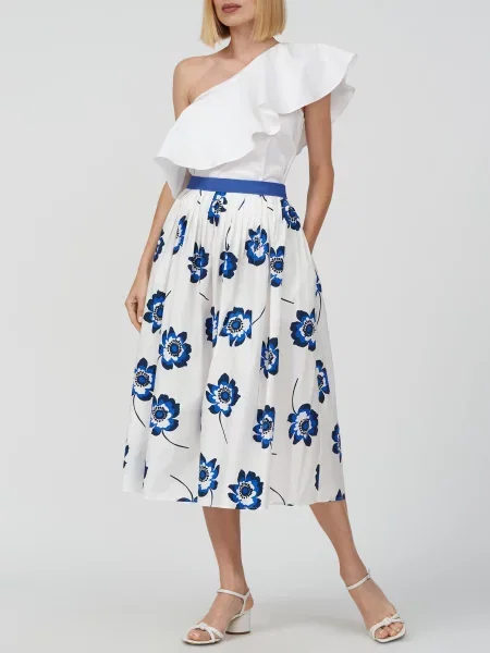 Топ Zac Posen білий