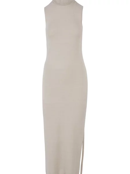 Urban Classics Rochie kitt alb