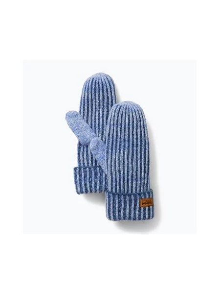 Плетені меланжеві рукавички Timberland Plained Melange Mitten frozen fjord