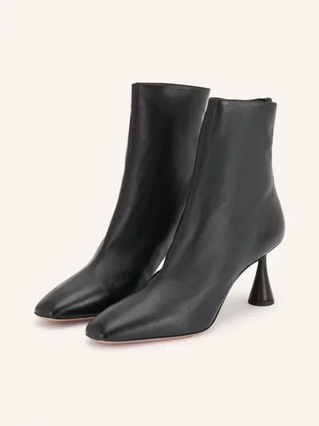 Aquazzura Botki Amore schwarz czarne