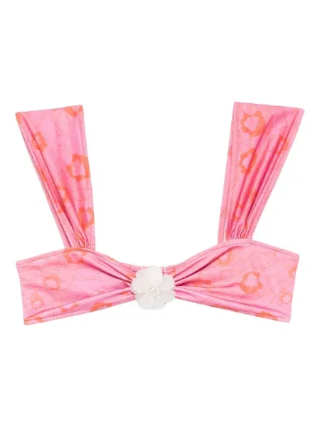 Bikini Roberta Einer cu model floral roz